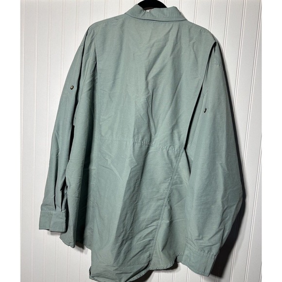 Orvis Shirt Adult XXL Outdoor Men’s Button Down Long Sleeve Green - Picture 7 of 8
